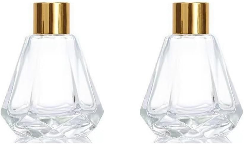 2-Pack 60ml/2oz Diffuser Bottles, Refillable Home and Bathroom Decor - Image 2